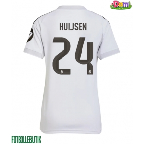 Real Madrid Dean Huijsen #24 Hemmatröja Kvinnor 2025-26 Kortärmad